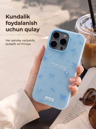 IPhone XR, X, XS, XS Max, 11, 12, 13, 14, 15, 16, Pro, Pro Max uchun g'ilof
