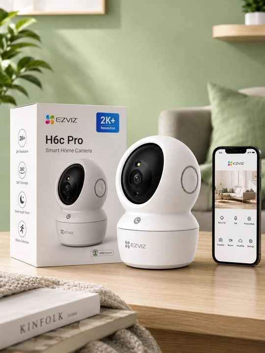 EZVIZ H6c Pro 2K+ — умная Wi-Fi камера