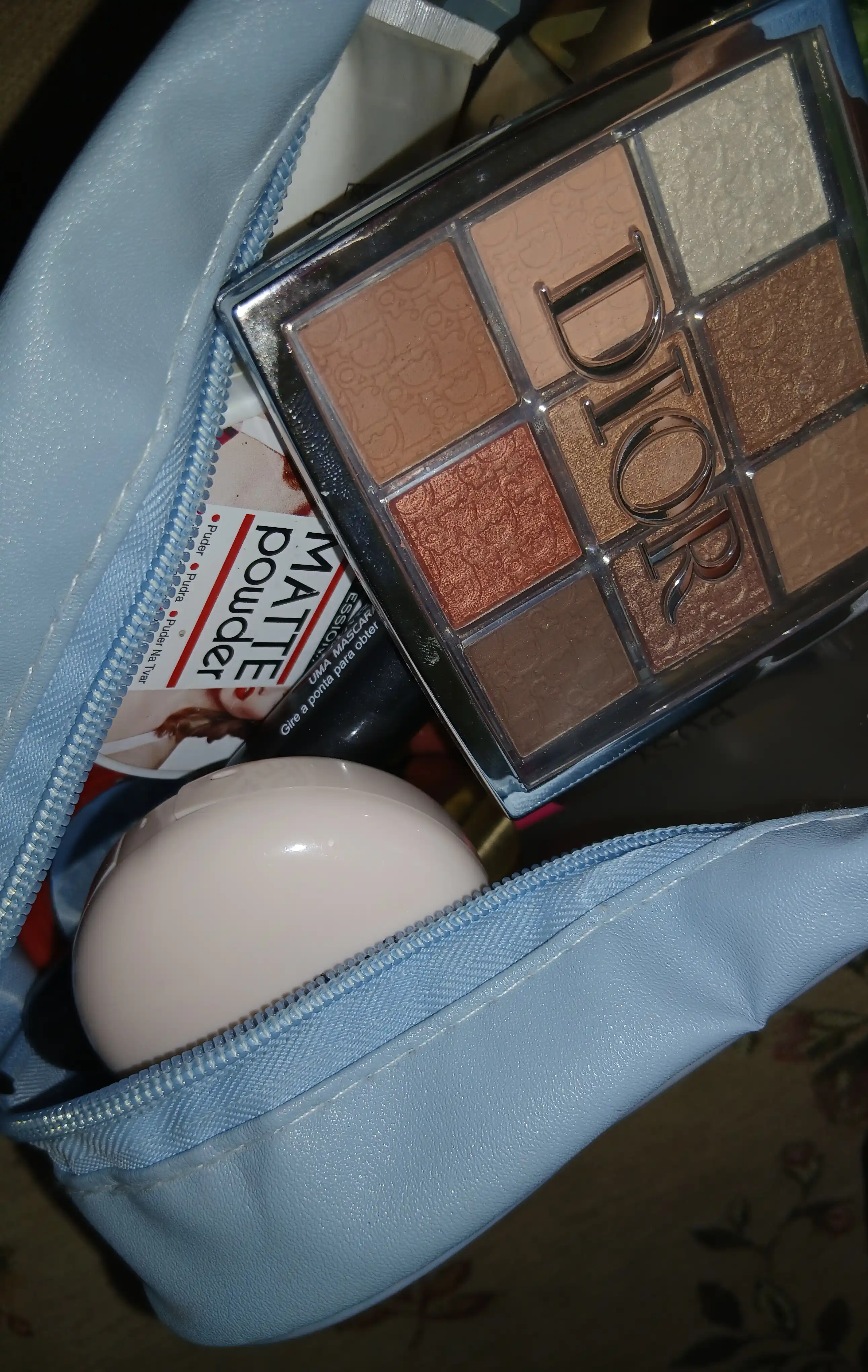 Тени для глаз, Dior, палетка теней для век и глаз с матовыми оттенками, 9 цветов