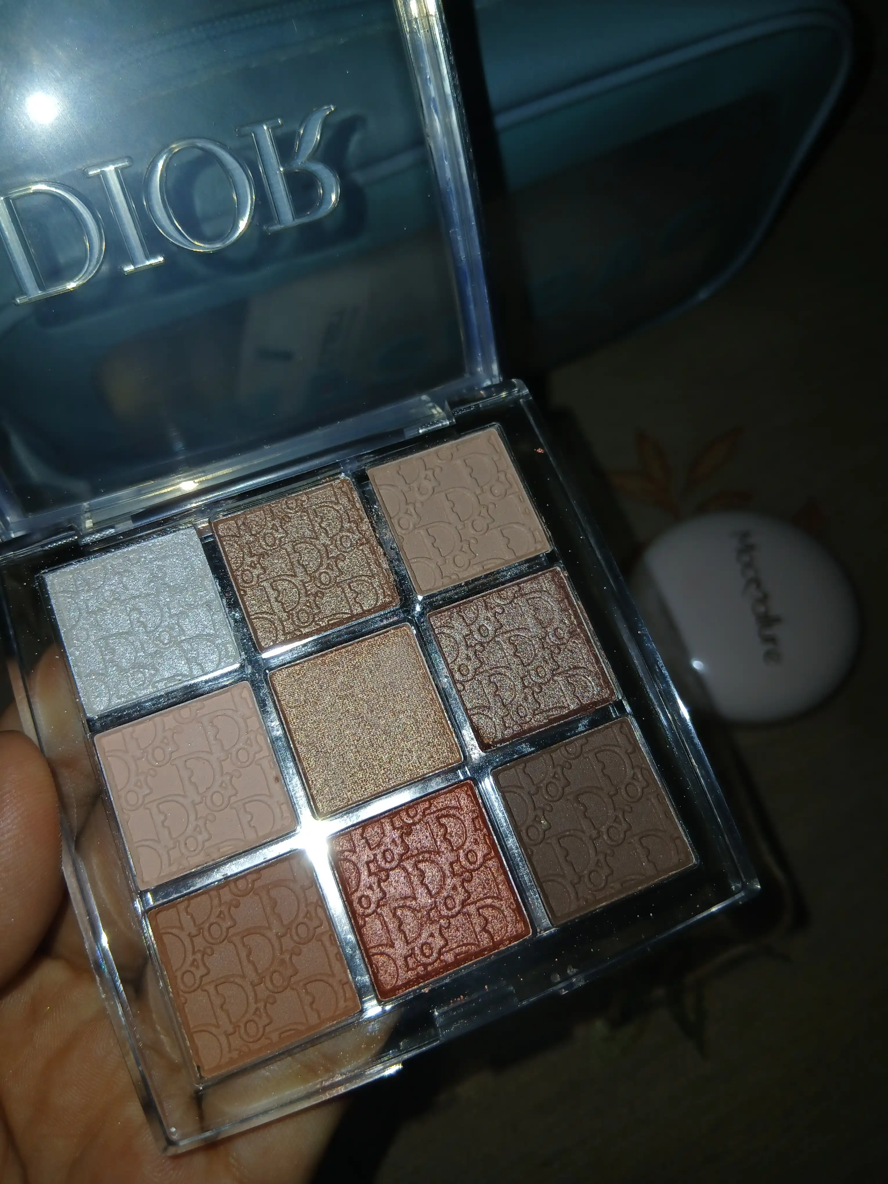 Тени для глаз, Dior, палетка теней для век и глаз с матовыми оттенками, 9 цветов