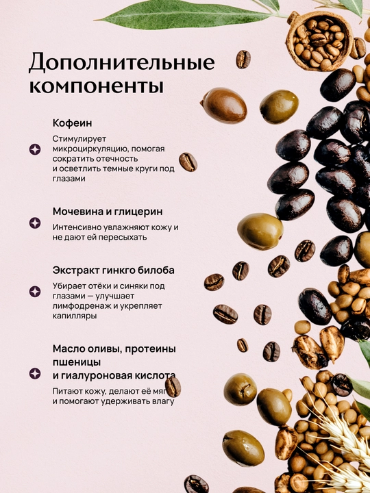 Koz uchun krem LABA Peptide ko'z atrofi terisi yoshartiruvchi krem, 25 ml