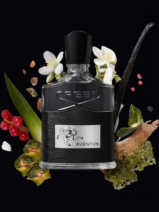 Erkaklar parfyumeriya suvi Creed Aventus shifroqli-mevali hidi, 100 ml