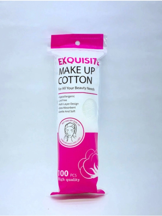 Ватные диски COTTON, для снятие макияжа, 100 шт, мягкость и комфорт при уходе