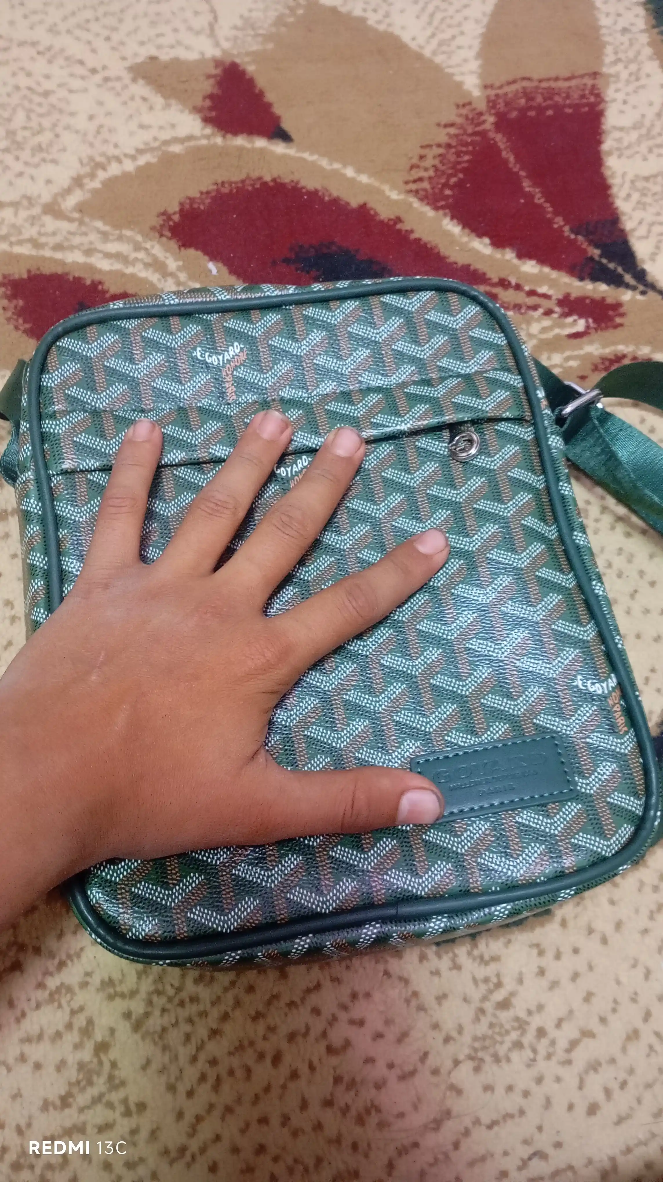 Мужская сумка через плечо, водонепроницаемая, сумка планшет, GOYARD