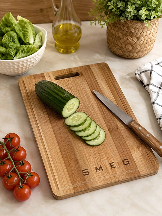 Разделочная доска SMEG Lux из дерева - 