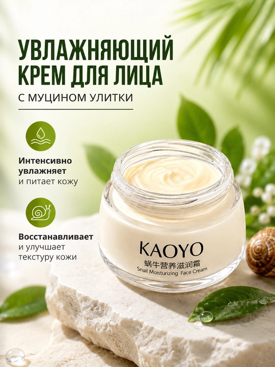 Крем с экстрактом улитки для повседневного использования - 