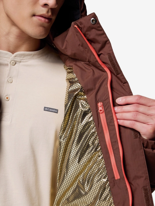 Erkaklar uchun issiqlik saqlovchi Columbia Landroamer Puffer Jacket kurtkasi