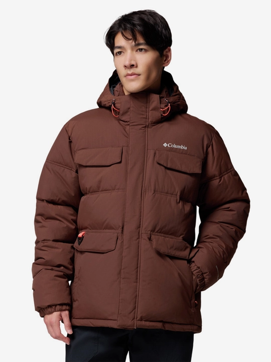 Erkaklar uchun issiqlik saqlovchi Columbia Landroamer Puffer Jacket kurtkasi