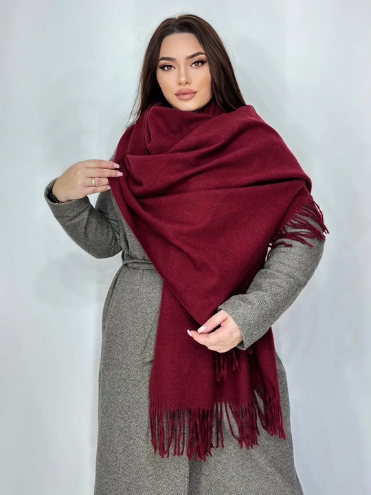 Sharf katta, 200x70 sm, kashmiri, issiq va juda yumshoq