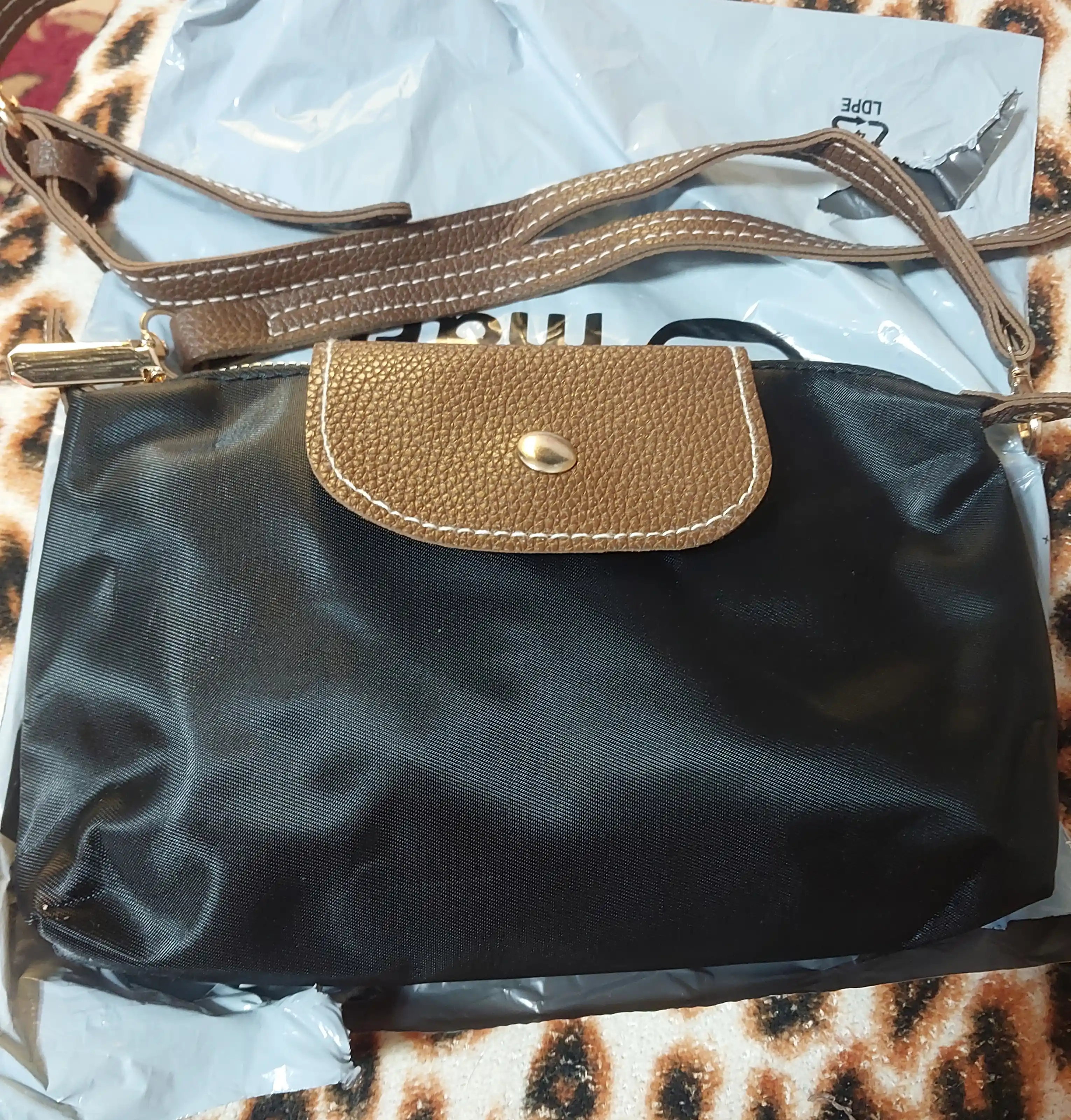 Ayollar sumkasi, ayollar uchun sumka Longchamp uslubidagi mini krossbodi sumkasi