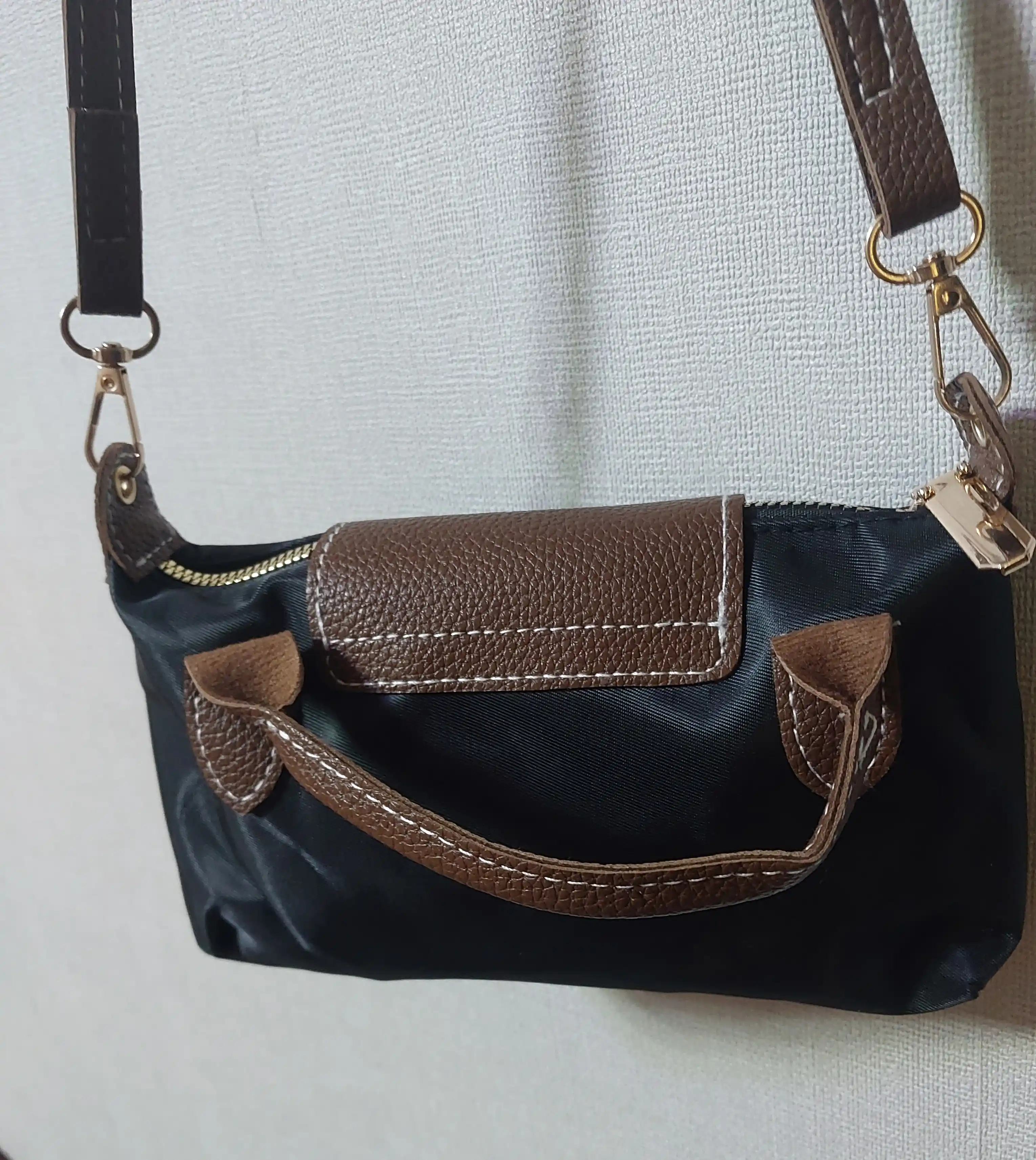 Ayollar sumkasi, ayollar uchun sumka Longchamp uslubidagi mini krossbodi sumkasi