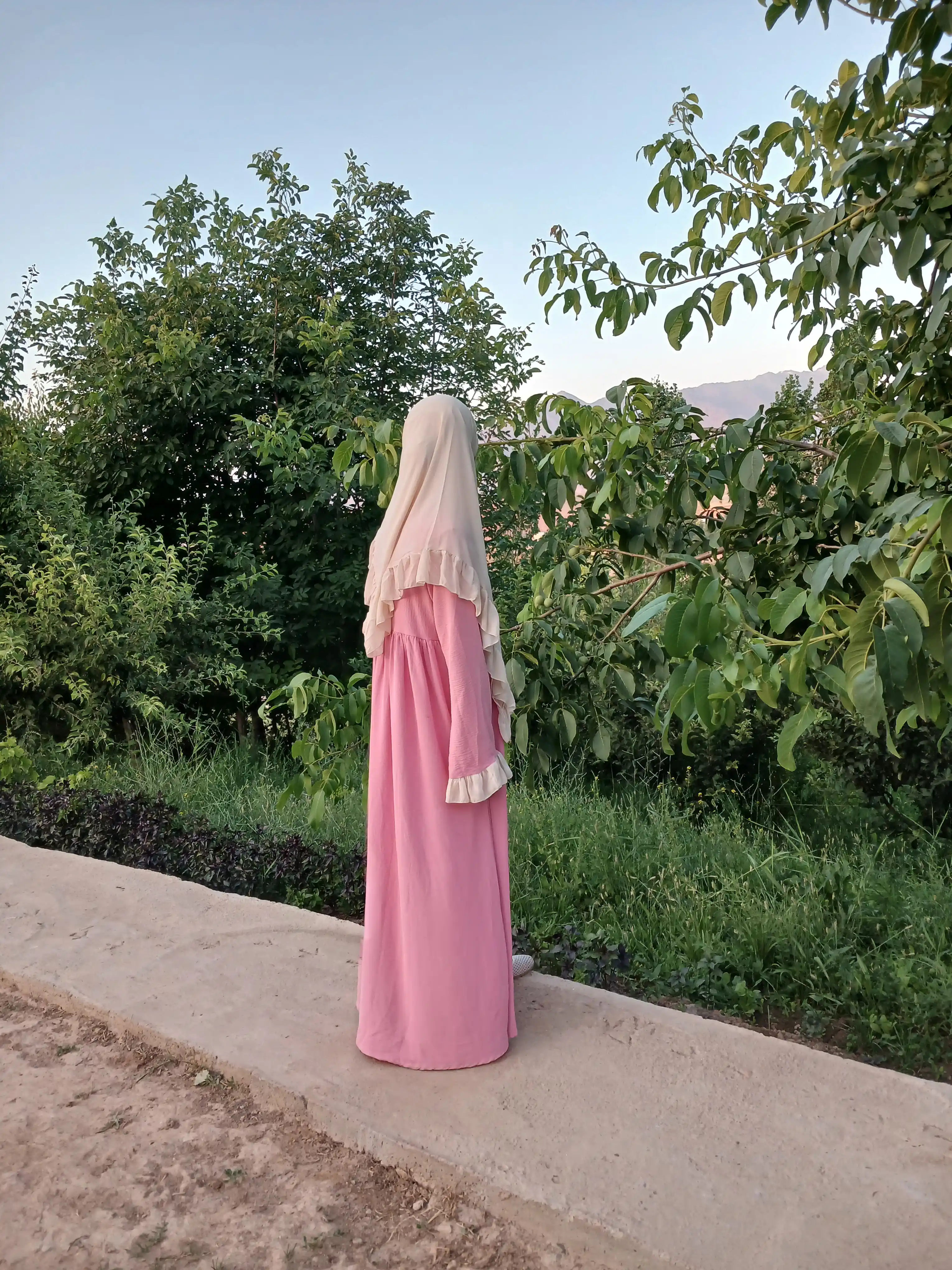 Abaya, himara, hijob, koylak+ro'mol, umra ziyirati, o'lcham oversayz 42-54