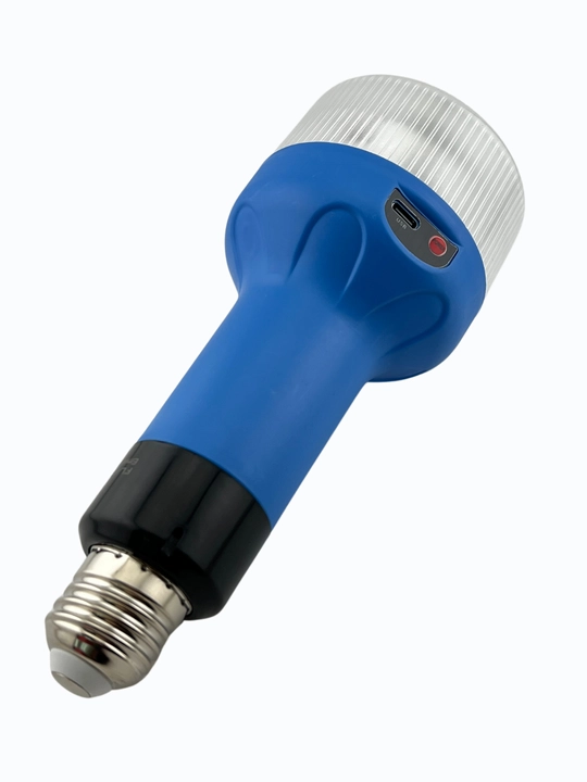 Аварийная аккумуляторная LED-лампа 15 Вт, перезаряжаемая, с USB-зарядкой