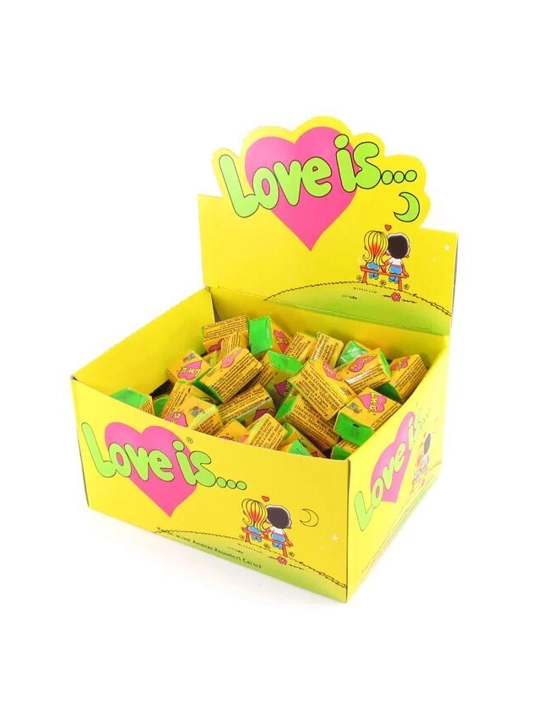 Love Is... Pineapple Coconut saqichi, ananas va kokos ta'mli, 4,2 g × 100 dona - 