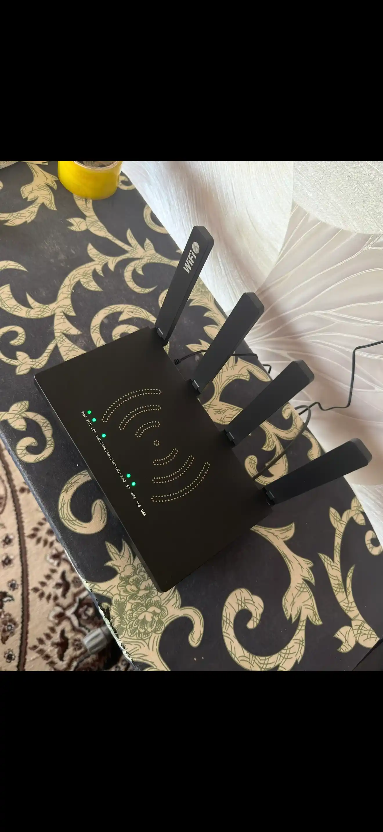 AX3000 XPON WAN va GPON router Uztelecomga mos