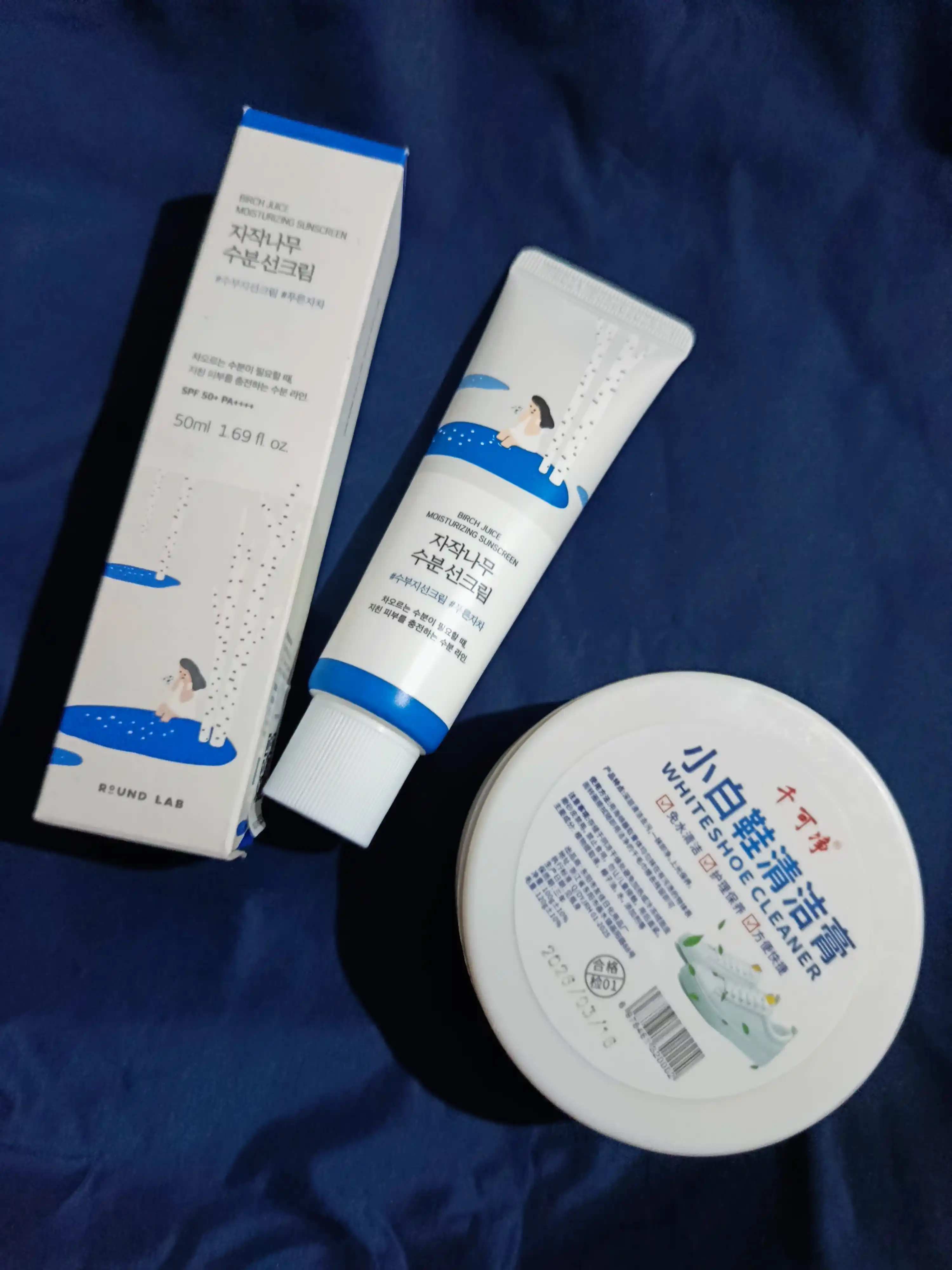 Солнцезащитный крем Round Lab Birch Juice Moisturizing Sunscreen SPF50+ PA++++, 50 мл