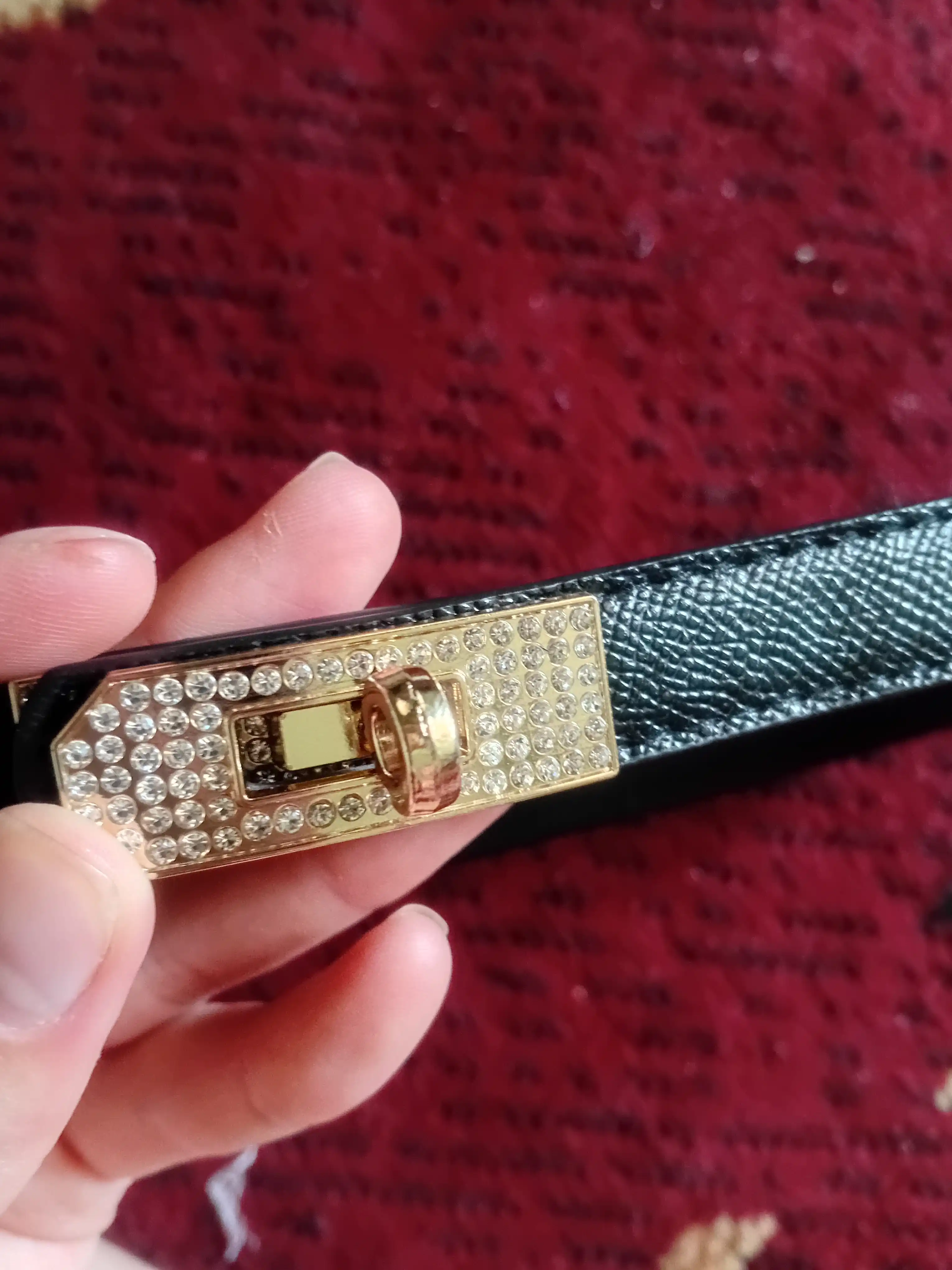 Женский ремень  для одежды, размер регулируется LION BELT
