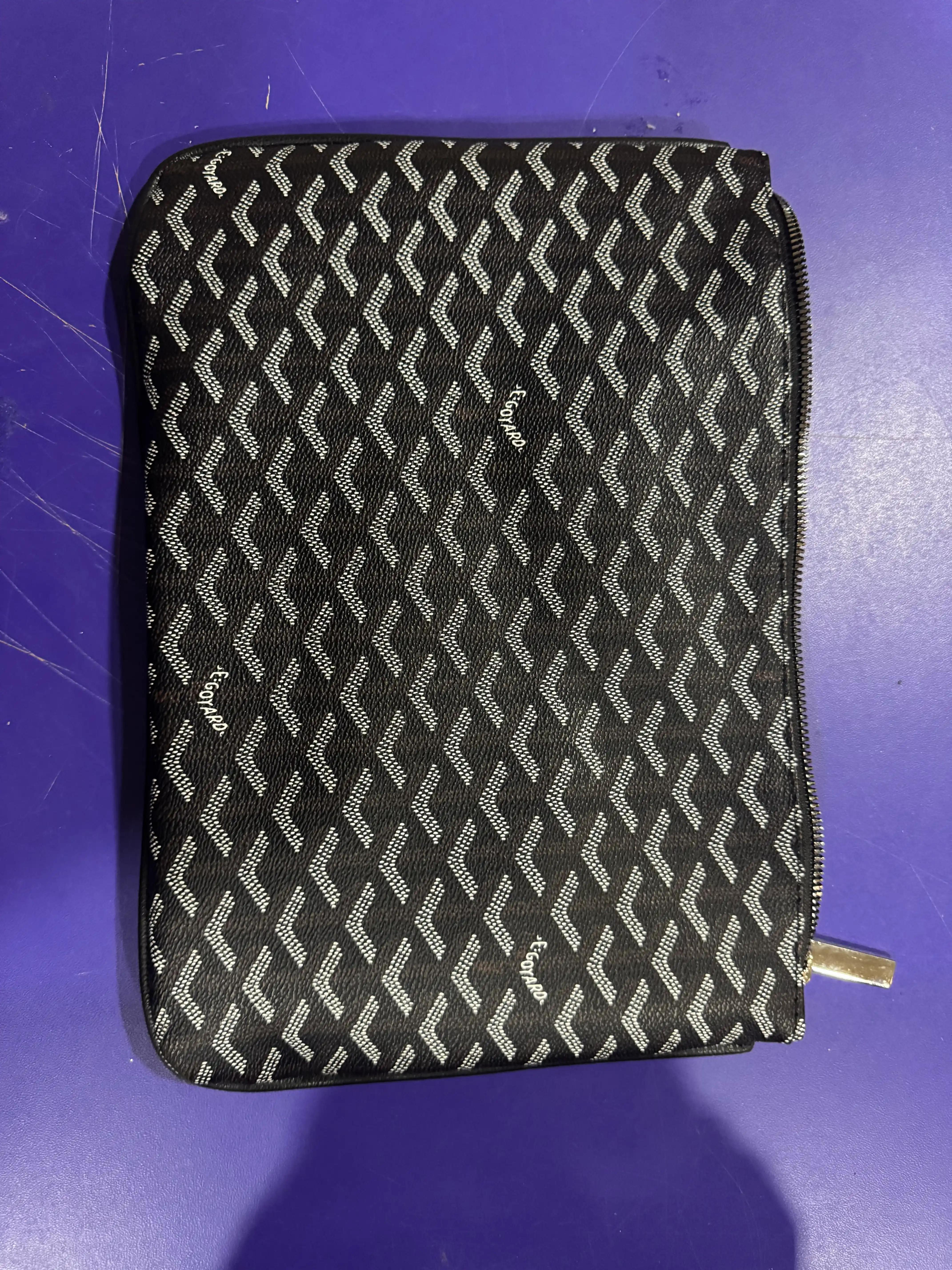 Goyard klatch qo‘l sumkasi, erkaklar va ayollar uchun barsetka, zamonaviy dizaynda