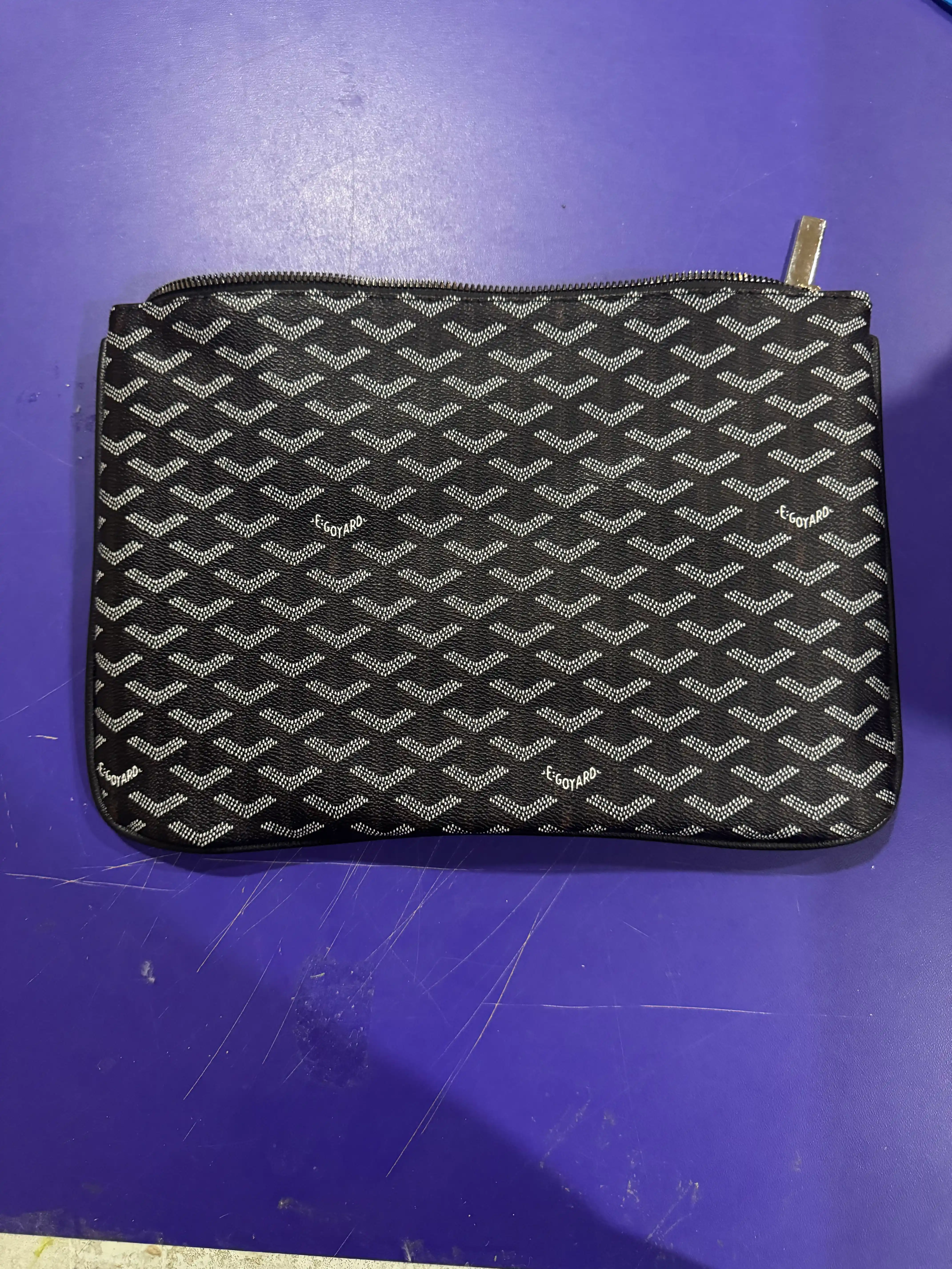 Goyard klatch qo‘l sumkasi, erkaklar va ayollar uchun barsetka, zamonaviy dizaynda