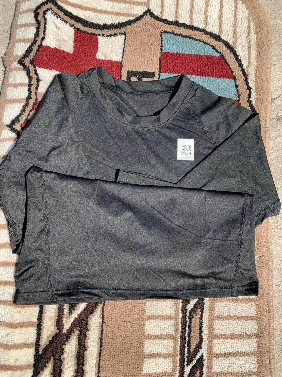 Ayollar kompression rashgardi, Slim Fit longsliv, fitness va zal uchun, FITMUSE