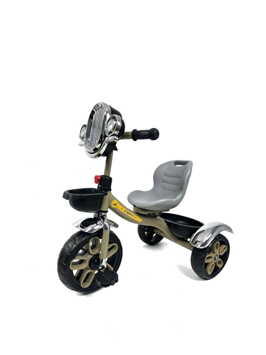 1-6 yoshli bolalar uchun ikki o‘rinli uch g‘ildirakli XSL-15D bolalar velosipedi, EVA g‘ildirakli