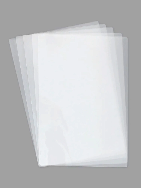 FOCUS A4 o‘lchamli laminatsiya plyonkasi, 125 mikron, to‘plamda 100 ta paket, yaltiroq qoplama