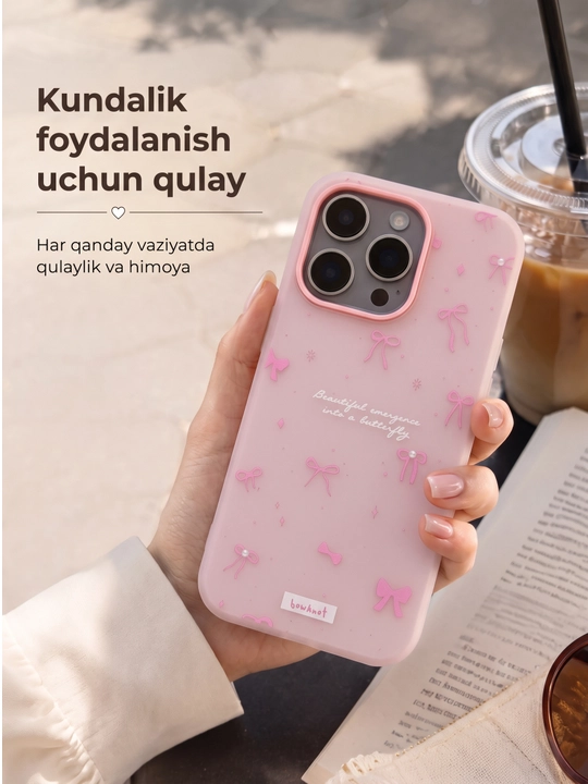 IPhone XR, X, XS, XS Max, 11, 12, 13, 14, 15, 16, Pro, Pro Max uchun g'ilof