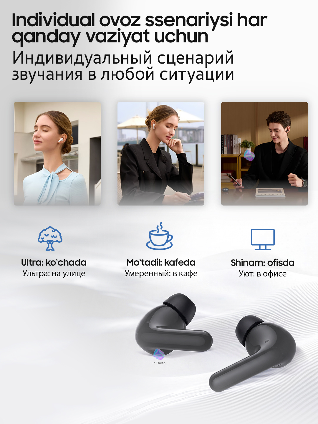 Беспроводные наушники Honor Choice Earbuds X7 Play/Pro/Lite, мощный звук, шумоподавление