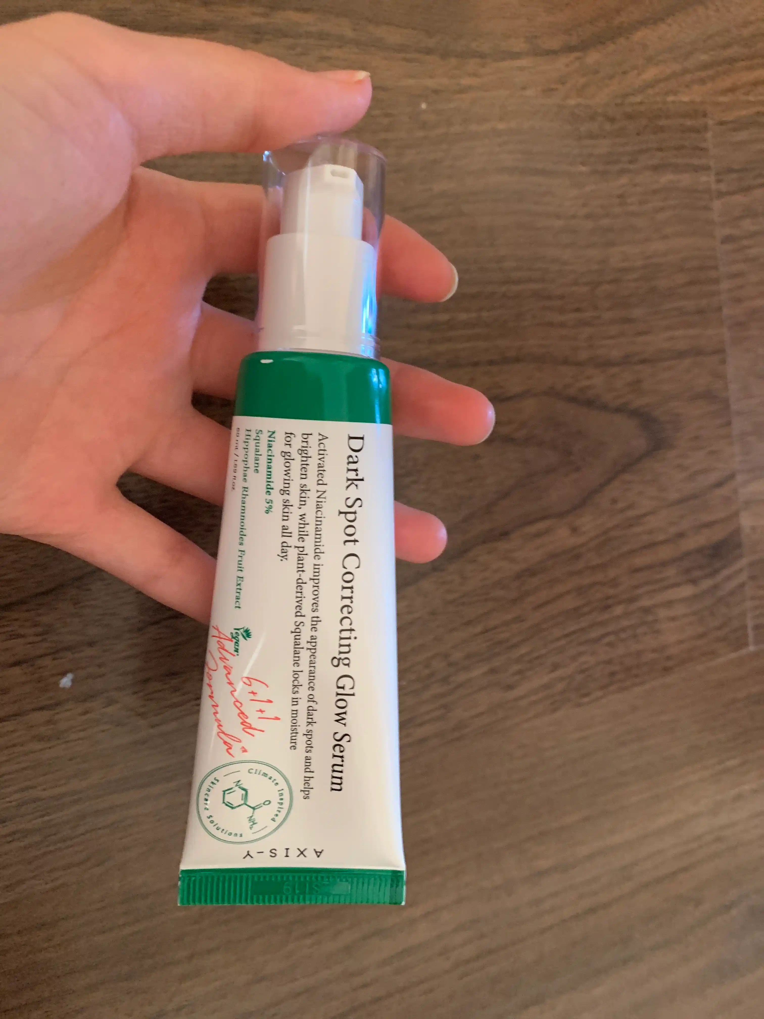 Axis-Y Dark Spot Correcting Glow Serum, 50 мл, Сыворотка для осветления пигментных пятен