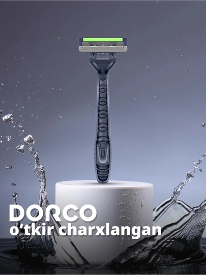 DORCO Pace 3 Erkaklar Soqol Olish Ustara — Koreyada Ishlab Chiqarilgan