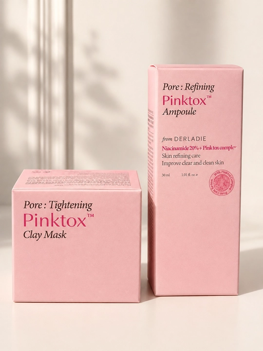 DERLADIE Pinktox™ Yuz terisini parvarishlash to‘plami - 