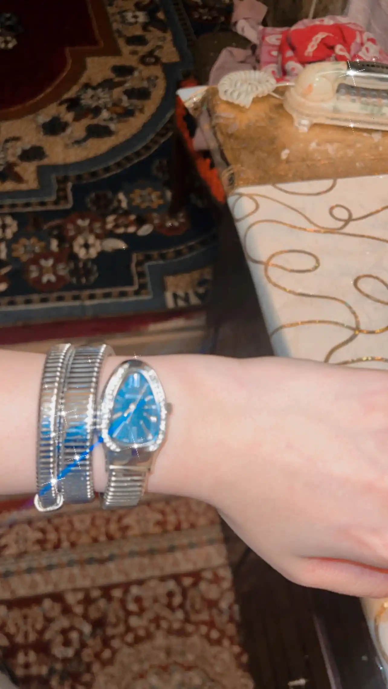 Bvlgari ayollar qo‘l soati – elegant dizayn