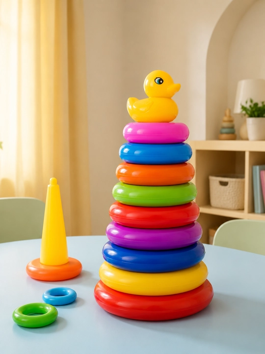 Игровой набор, Пирамида утка, игрушка