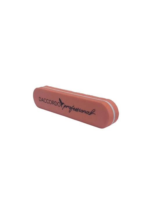 D'accordo professional mini-buff (fayl), jilolash, oval,  100/180 abrazivlik bilan
