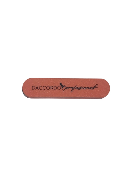 D'accordo professional mini-buff (fayl), jilolash, oval,  100/180 abrazivlik bilan