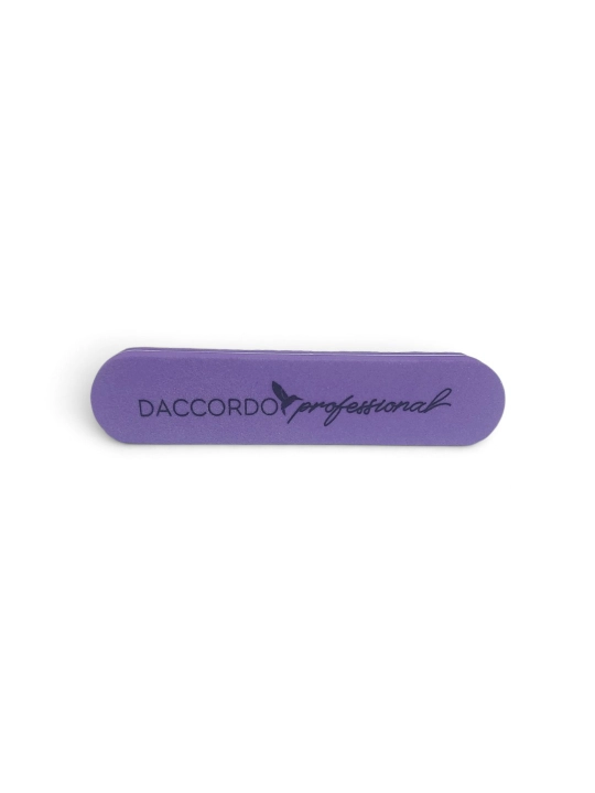 D'accordo professional mini-buff (fayl), jilolash, oval,  100/180 abrazivlik bilan