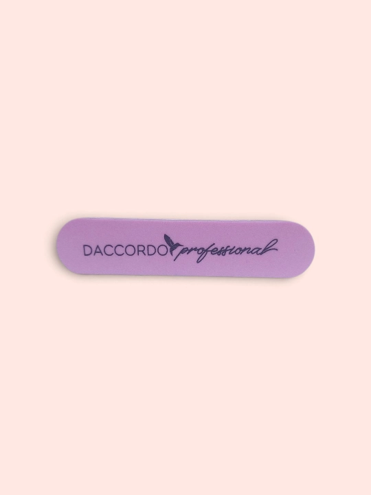 D'accordo professional mini-buff (fayl), jilolash, oval,  100/180 abrazivlik bilan