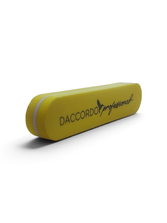 D'accordo professional mini-buff (fayl), jilolash, oval,  100/180 abrazivlik bilan