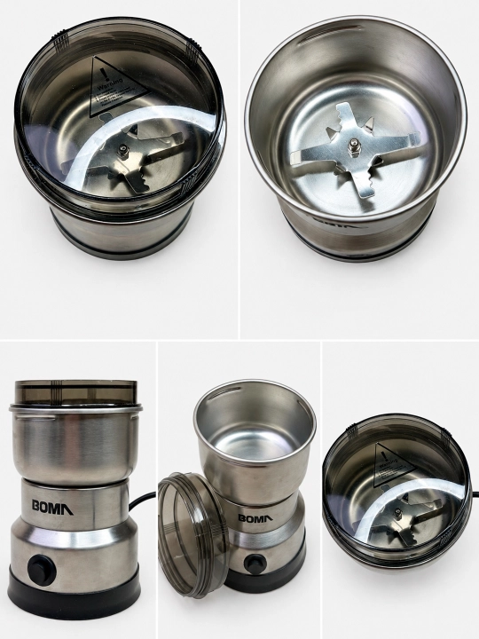 Elektr kofe maydalagich BOMA BM-661, 150 Vt, 300 ml, ko‘p funksiyali