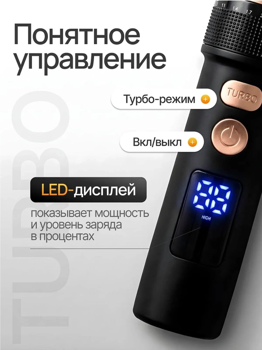 Машинка для стрижки волос, триммер для бороды, GEEMY, подарки для мужчин