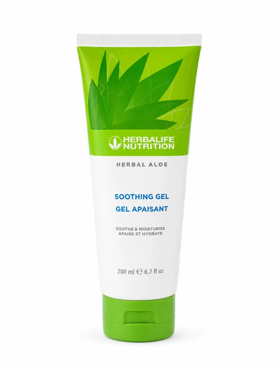 Herbalife Herbal Aloe terini tinchlantiruvchi va namlantiruvchi aloe geli, 200 ml