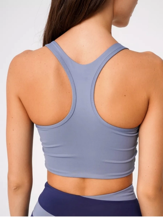 Fitnes, yoga, pilates sporti uchun sport kiyimi, 3 ta 1 da fitnes uchun rashgard