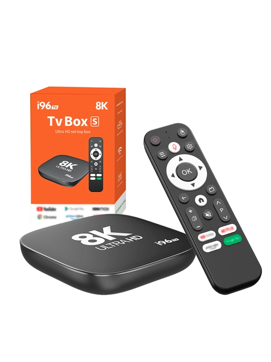 Smart TV приставка Android TV Box 4K, WiFi, IPTV, Смарт приставка для телевизора