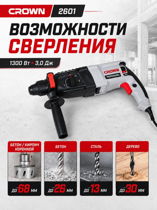 Perforator CROWN 2601