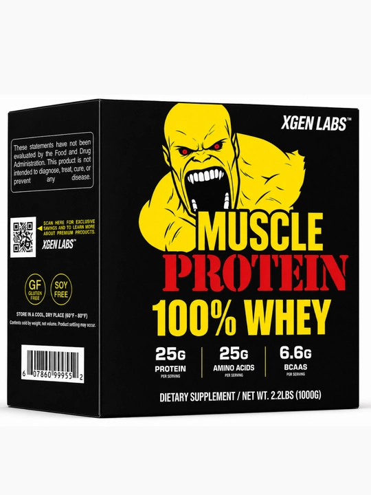 Протеин MUSCLE WHEY 100% PROTEIN, 1-3-7 kg