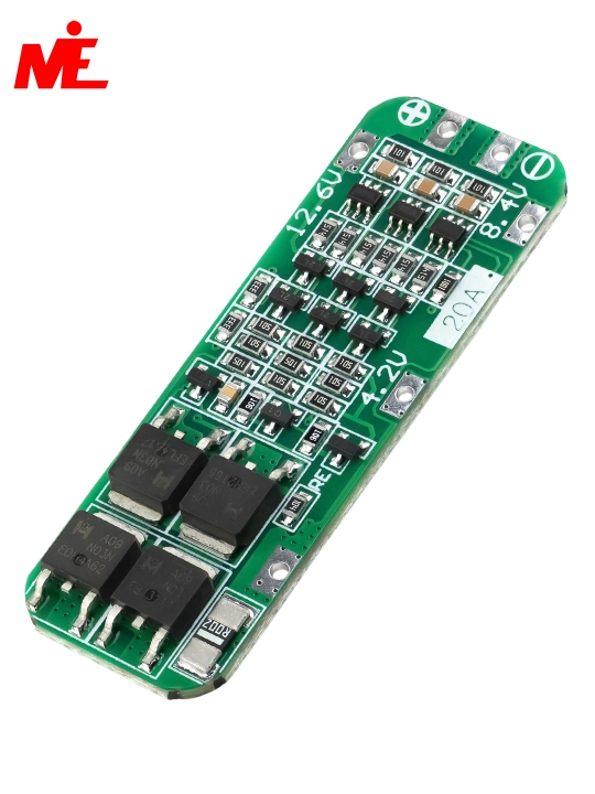 BMS 3S 20A 12V Li-ion akkumulyator himoya moduli, zaryadlash va balanslash platasi - 