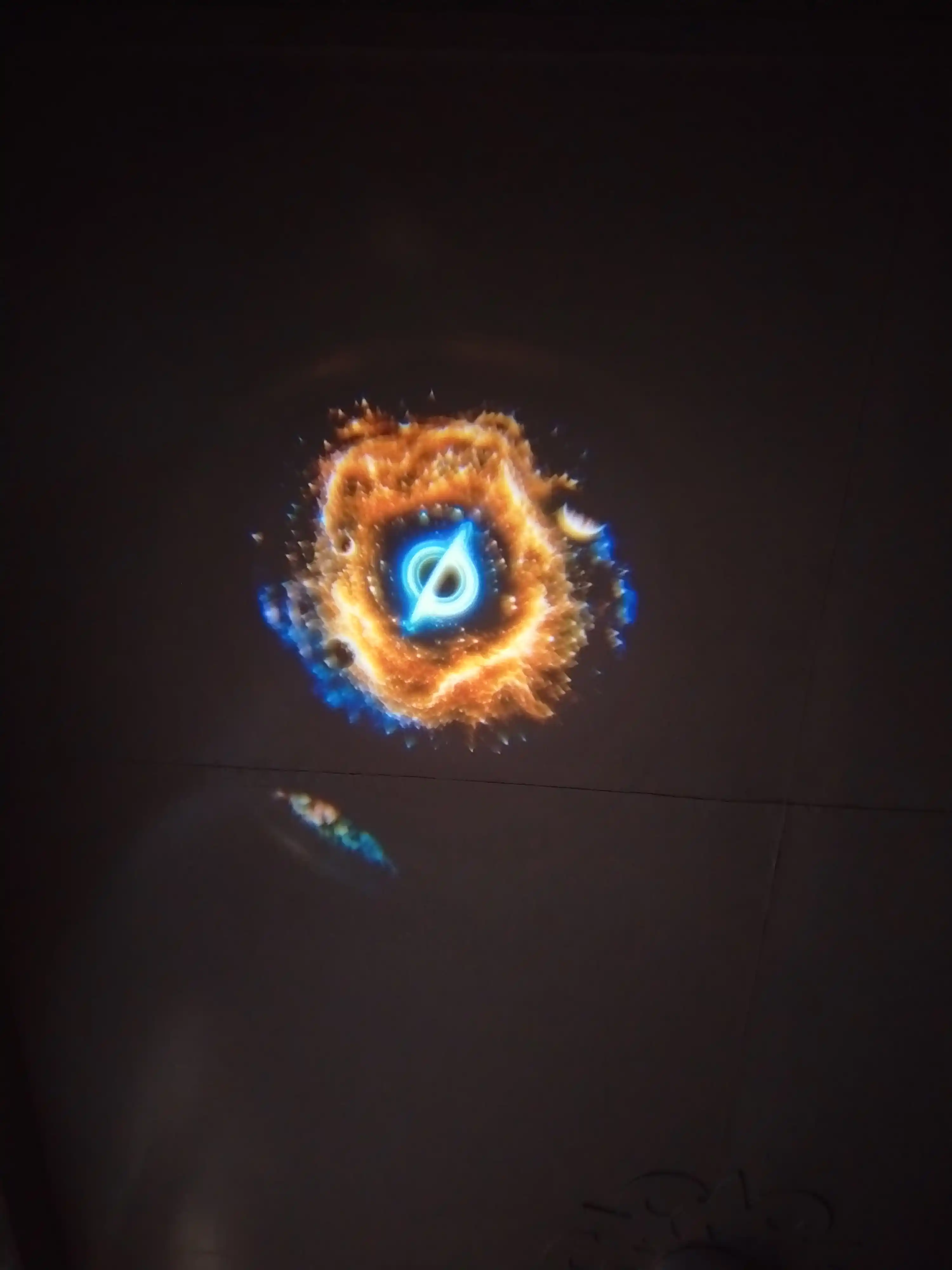 LED tungi chiroq proyektorlar Yulduzli tun 3D effekt, bolalar hamda kattalar uchun