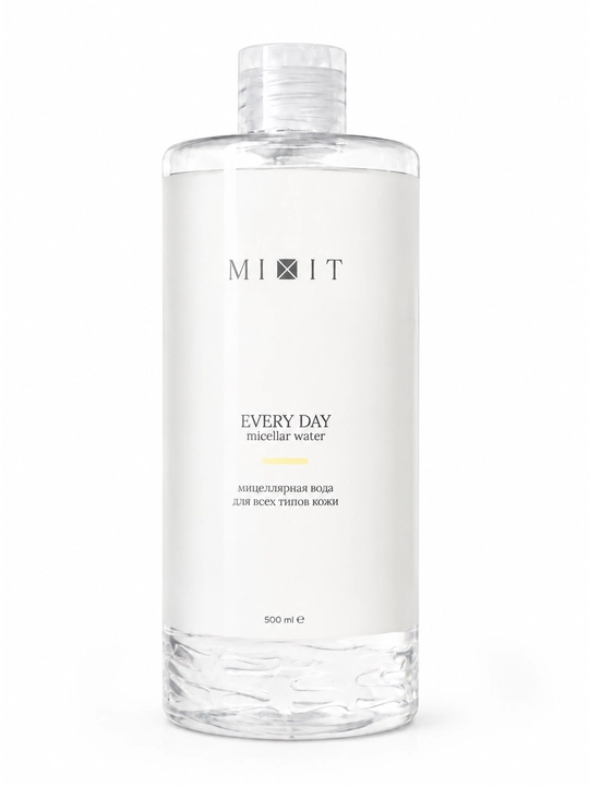 Мицеллярная вода MIXIT EVERY DAY для всех типов кожи, 500 мл - 