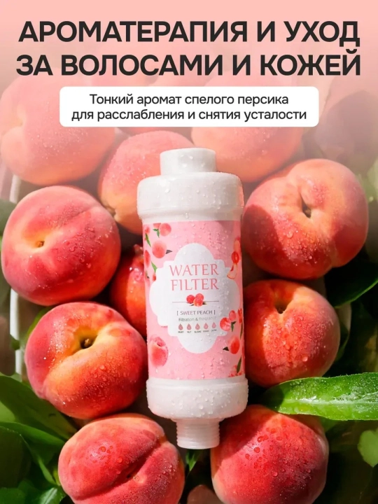 Фильтр для душа от хлора и примесей, сменный картридж