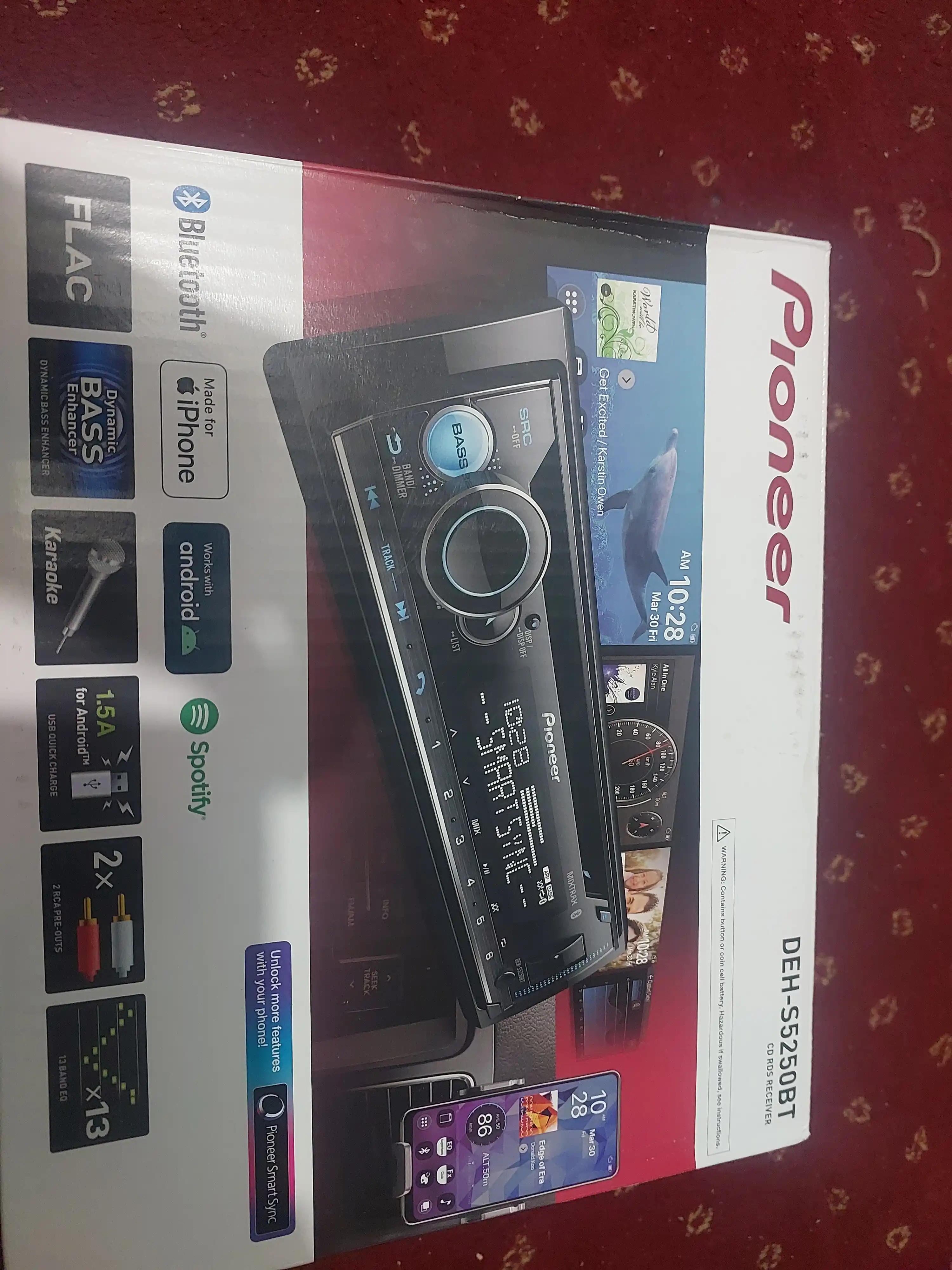 Автомагнитола Pioneer DEH-S5250BT магнитола